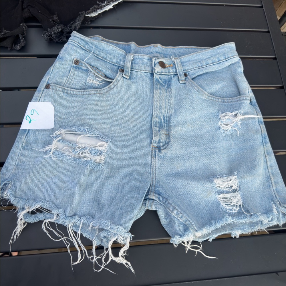 SHORTS Custom Distressed - Mens Wranglers - size 29